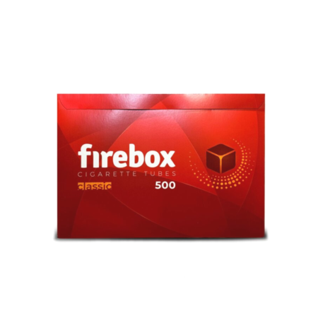 Сигаретні гільзи для самокруток із фільтром Firebox (Фаєрбокс) Classic 500 шт