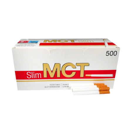Сигаретні гільзи мст 500 тонкі слім, 15 мм фільтр